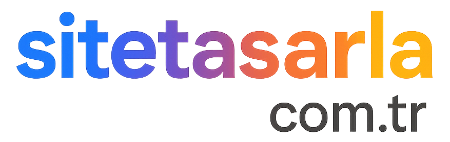 Sitetasarla gerçek logo